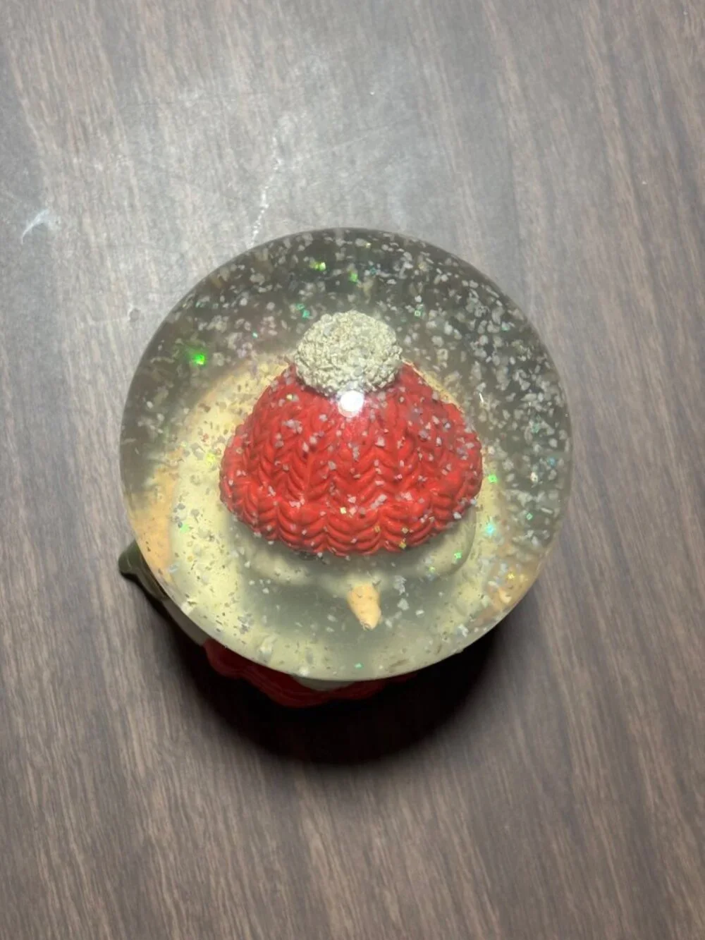 Lenox American By Design Friendly Faces Snowman Snow Globe Vintage 2005